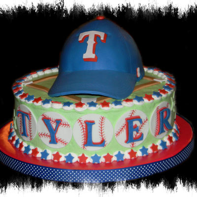Texas Rangers Cake