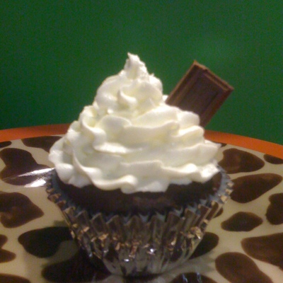 Fudge Cuppies And Cream Cheese Frosting