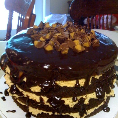 Chocolate Peanut Butter Cake