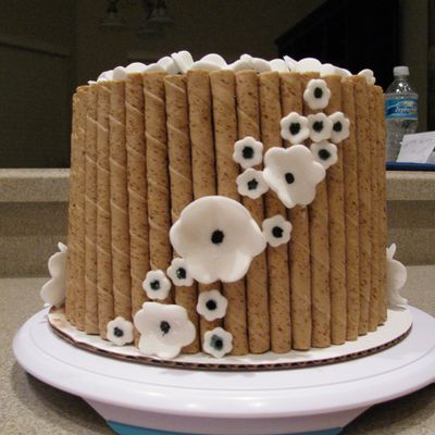 Flowered Picture Cake