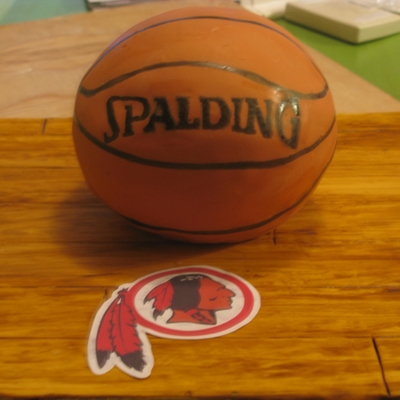 Second Basketball Cake