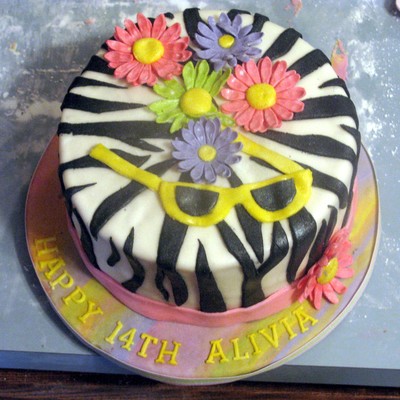 Zebra Cake