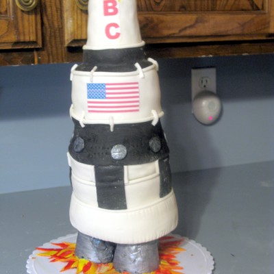 My First Rocket Cake
