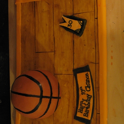 1St Basketball Cake