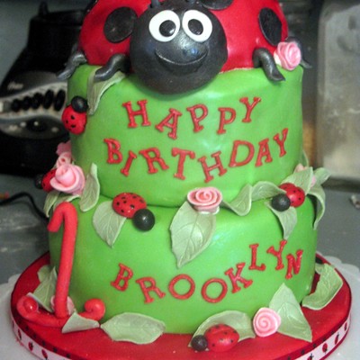 Ladybug Cake