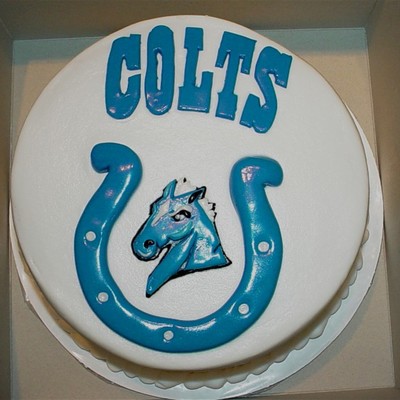 Colts Superbowl Cake Cake
