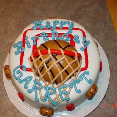Basketball Birthday Cake