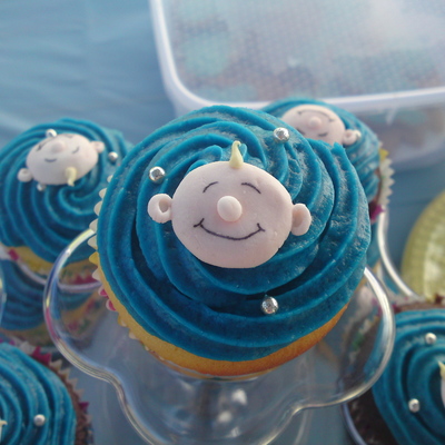 Babyface Baby Shower Cakes