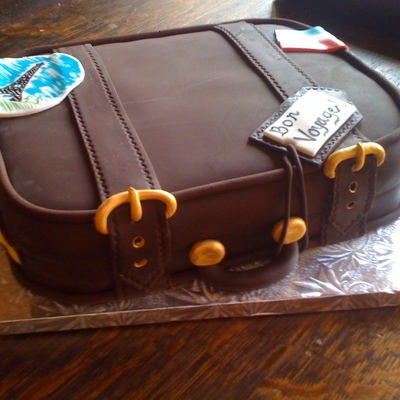 Luggage Cake