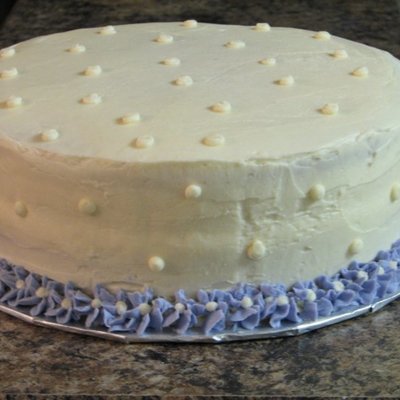 Purple/white Baby Shower