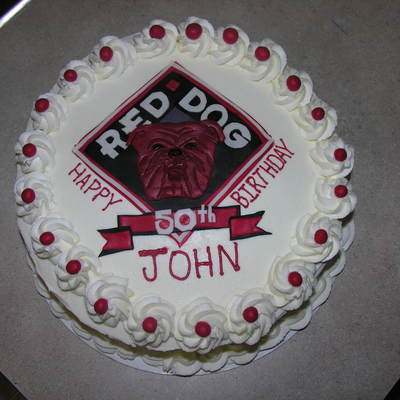 Red Dog Cake