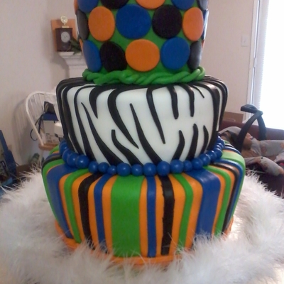 Polkadot, Zebra Cake