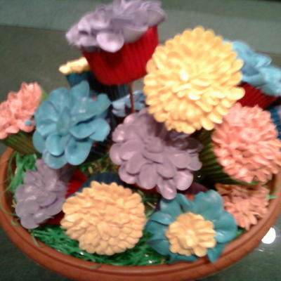 First Cupcake Bouquet