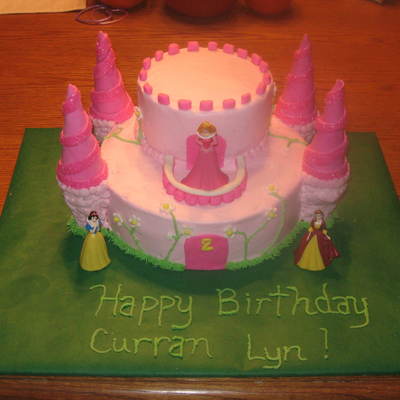 Princess Castle Cake