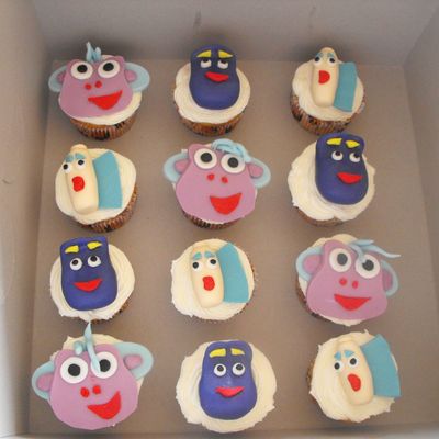 Dora Cupcakes