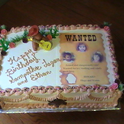 Wanted Western Cake