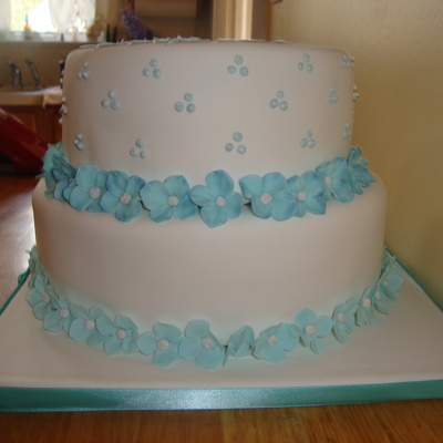 Hydrandea Birthday Cake