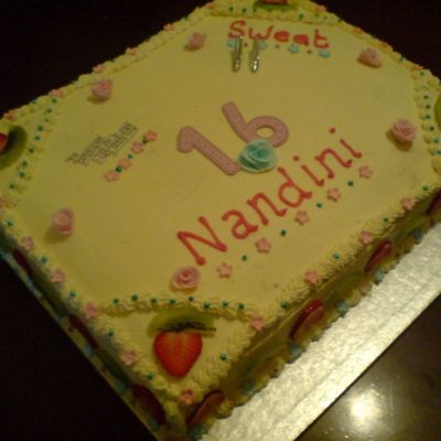 16Th Birthday Cake