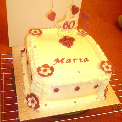 60Th Birthday Cake