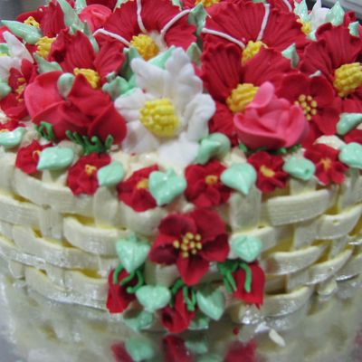 My First Basket Of Flowers