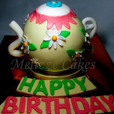 Tea Pot Cake