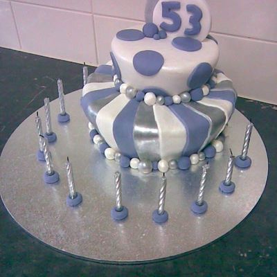 First Cake - Dads Birthday