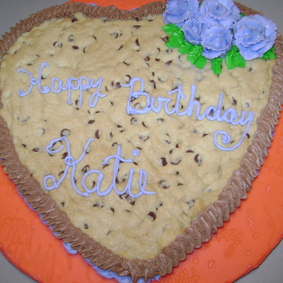 Chocolate Chip Cookie Cake