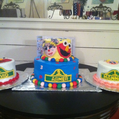 The Twins Cake