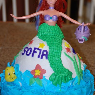 Aerial Princess Cake