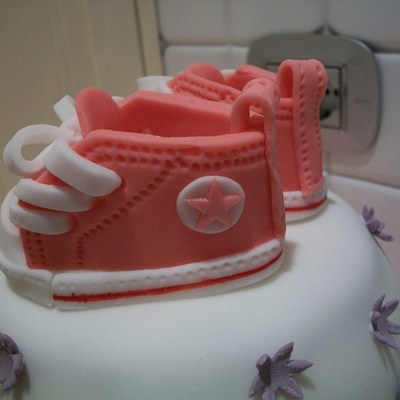 Converse And Flowers