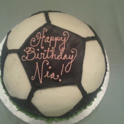 Soccer Bday Cake