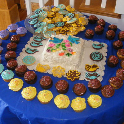 Easter Dessert Tables