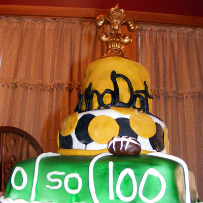 Superbowl Party Cake