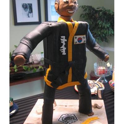 Langston's Martial Arts Cake
