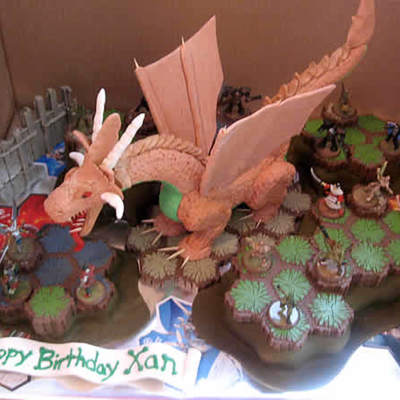 Heroscape Birthday Cake