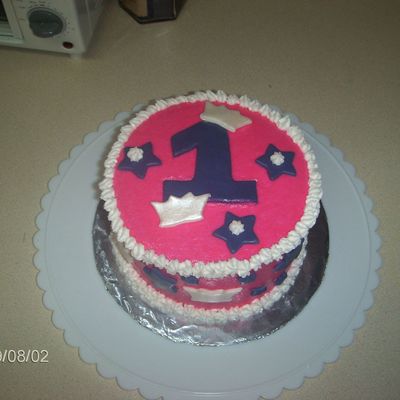 Princess 1St Birthday Smash Cake