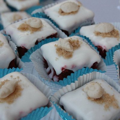 Seashell Beach Themed Petit Fours