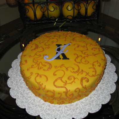 Engagement Party Cake