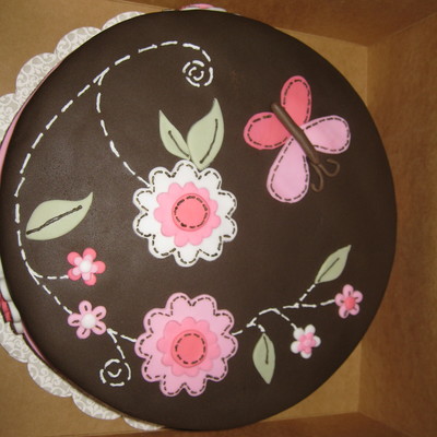 Quilt Babyshower Cake