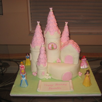 Princess Castle Cake