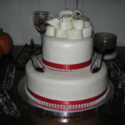 My First Bridal Shower Cake