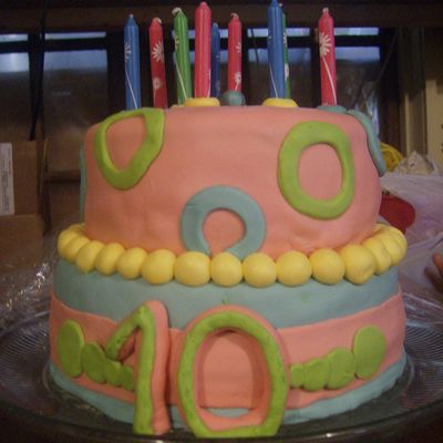 First Time Using Fondant!