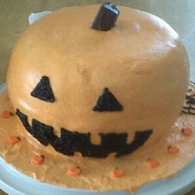 Jack-O-Lantern Cake