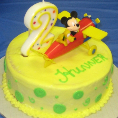 Mickey Mouse Smash Cake