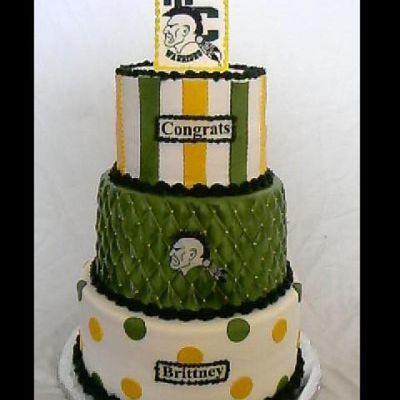 Warrior Grad Cake