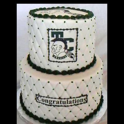 Warriors Grad Cake