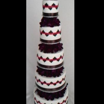 Navajo Wedding Basket Cake