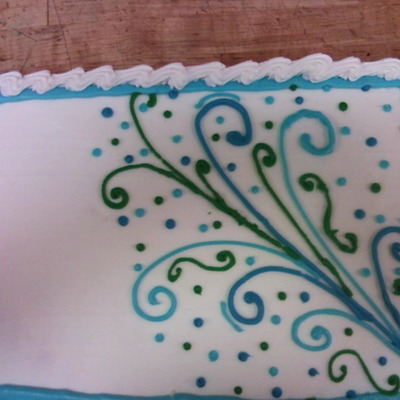 Scroll Cake