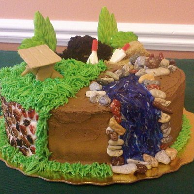 Landscaping Cake