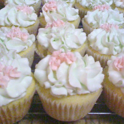 Strawberry Lime Surprise Cupcakes